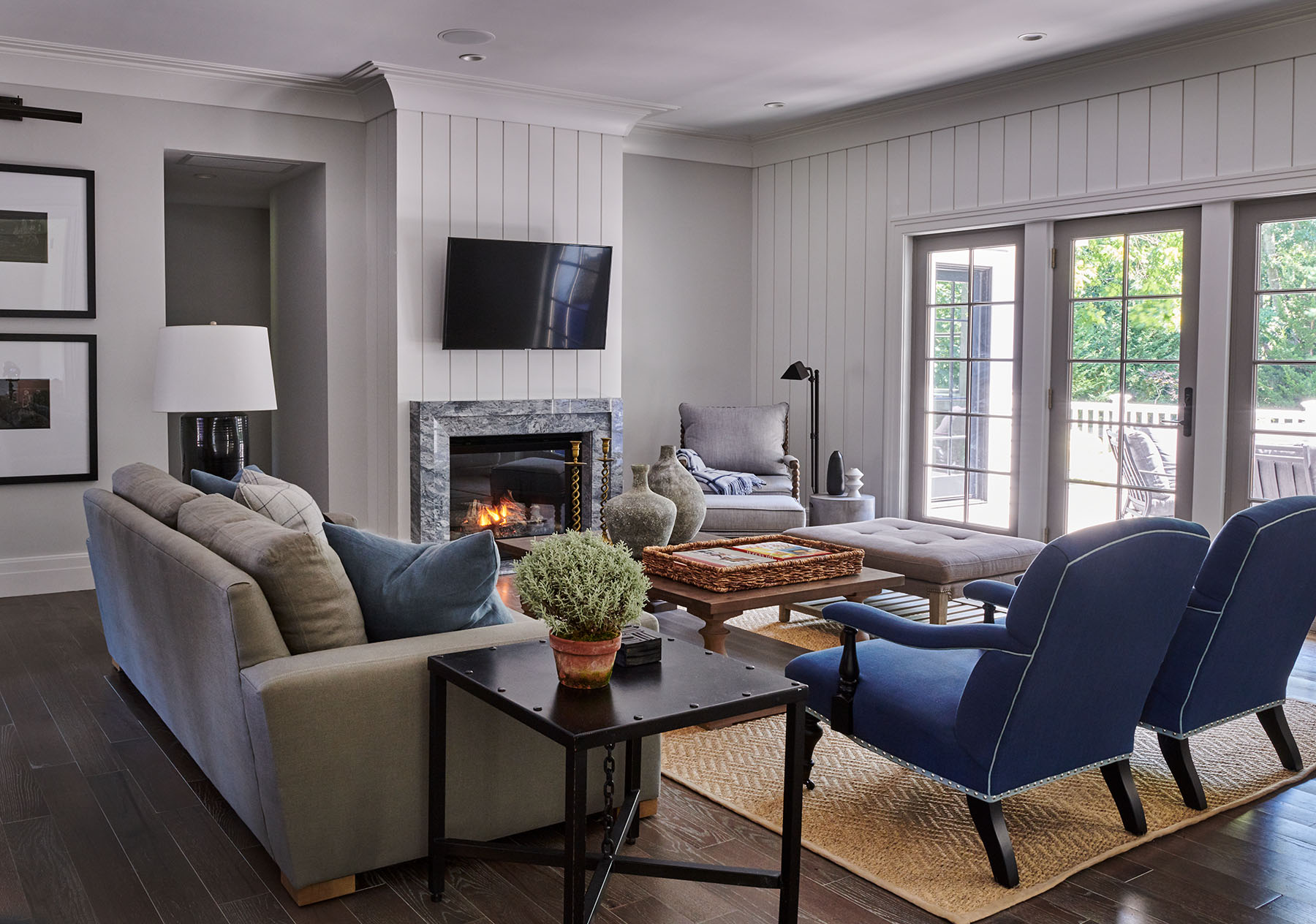 Living room designed by Antonino Buzzetta by Alison Gootee Photography 