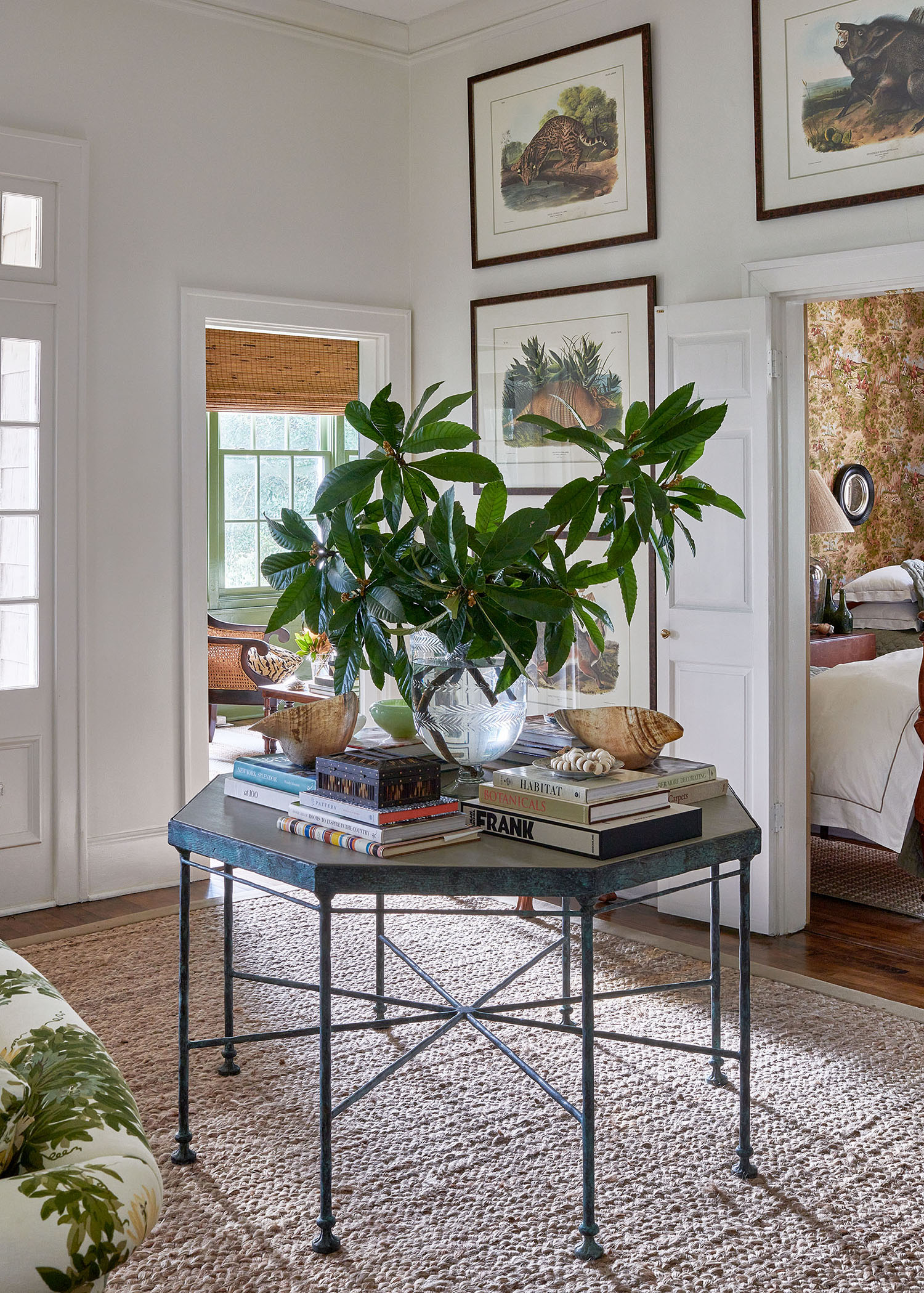 Entryway  in Arkansas Home by Heather Chadduck in Veranda Magazine by Alison Gootee photography