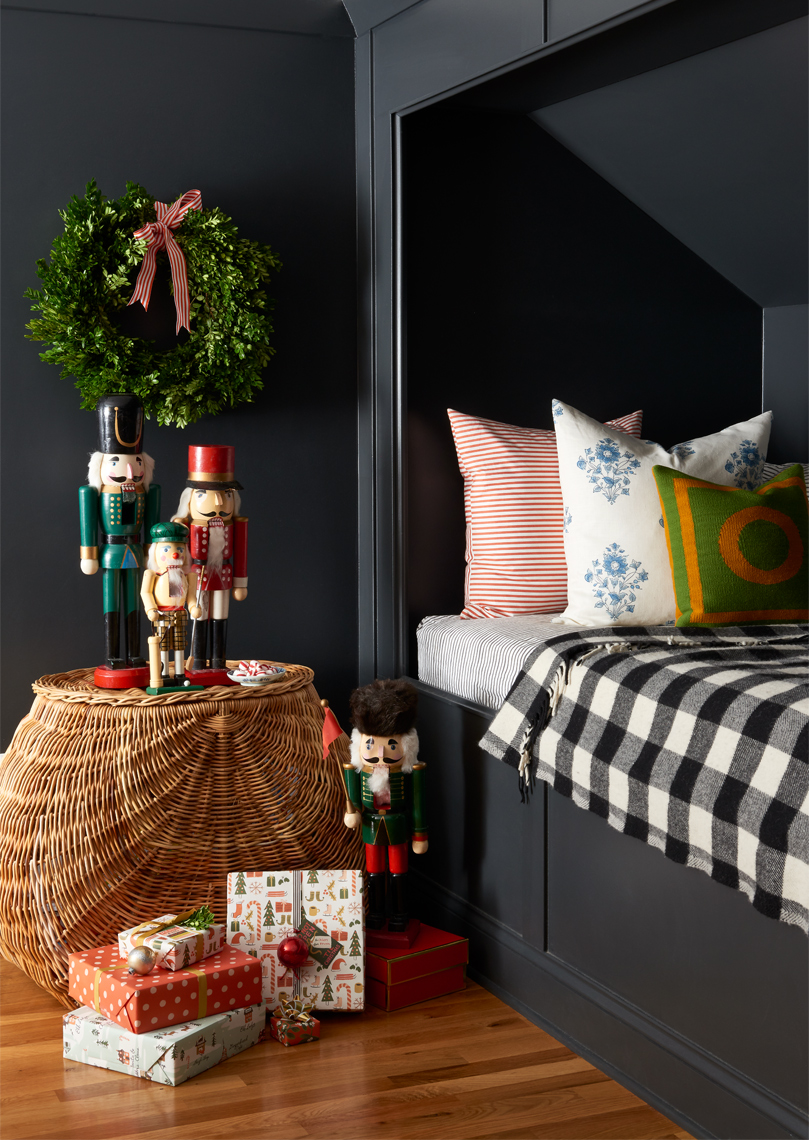 Nutcracker bedroom by Pencil and Paper in Southern Living Magazine by Alison Gootee Photography