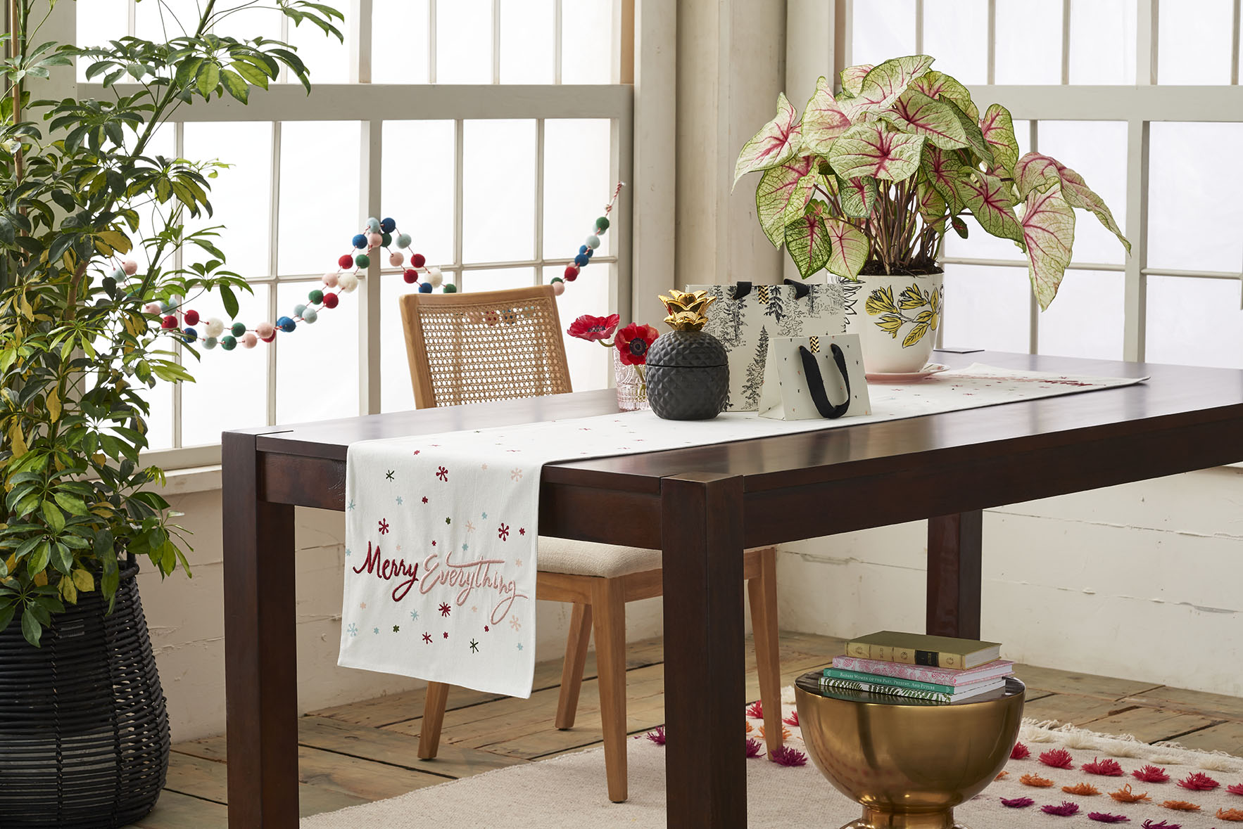 Merry Everything Table Runner for Target Opalhouse by Alison Gootee