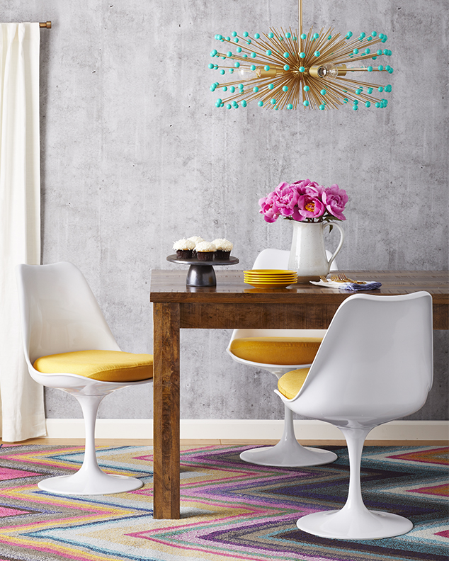 Modern dining table for HGTV  Magazine by Alison Gootee Photography