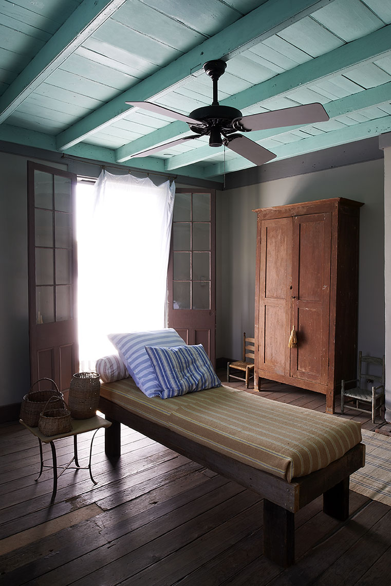 Creole bywater bedroom in New Orleans by Alison Gootee 